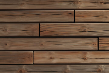 Fototapeta premium Helle Holzpaneele bilden elegantes Muster an einer Wand