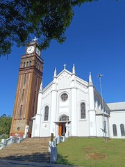 Church Igreja de cidade de interior.   Marau-RS