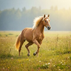 Fototapeta premium horse in the field