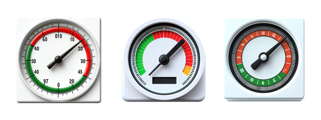 Three Distinctive Gauge Designs for Measuring Various Metrics