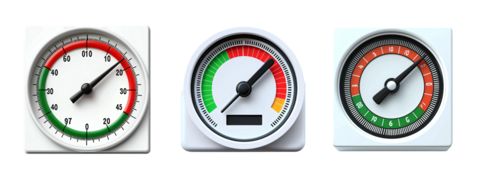 Three Distinctive Gauge Designs for Measuring Various Metrics