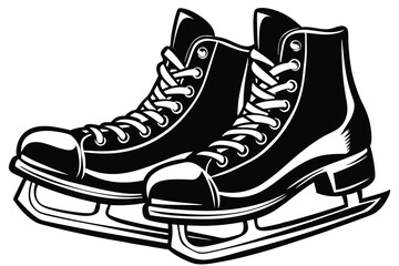 Ice skates icon vector illustration design