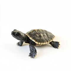 Obraz premium baby turtle isolated on white background