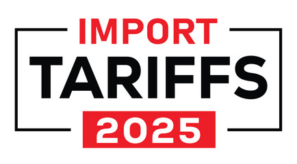 Import tariffs rise concept, symbolizing economic impact, global trade costs, and taxation. Business finance, duty charges, and market regulation representation. Economic policy and international comm