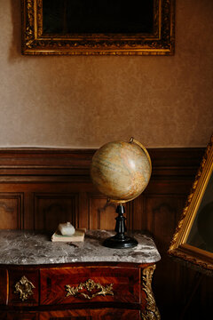 Globe in the castle