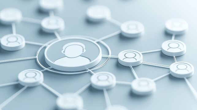 Global network of people, connecting for collaboration, innovation, and shared success in the digital age