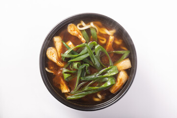 九条ネギ　カレーうどん