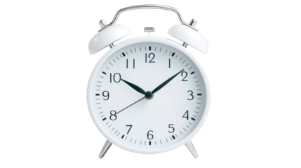 Abstract clock face on a green and blue gradient background, modern time design