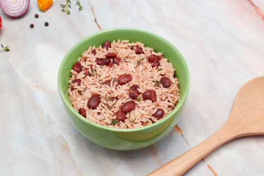Authentic Jamaican Rice and Peas