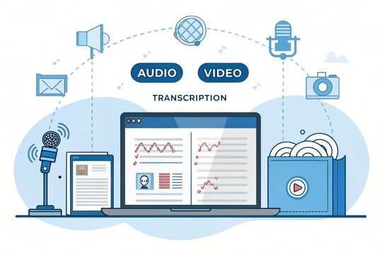 Audio and Video Transcription Services – AI-Powered Speech-to-Text