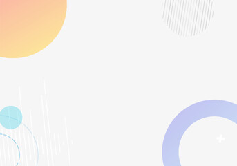 Artistic minimalism enhanced by a soft, modern color palette.