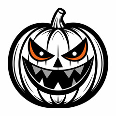 halloween pumpkin head