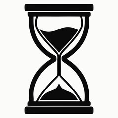 hourglass vector illustration