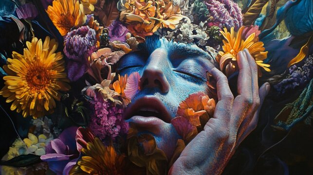 Professional Vibrant Nexus IPS Display Merges Photorealism and Subtle Design Elements