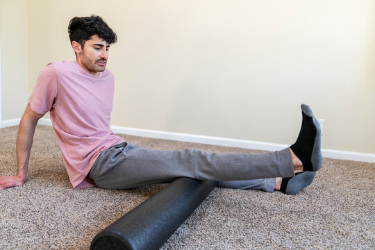 foam roller stretching