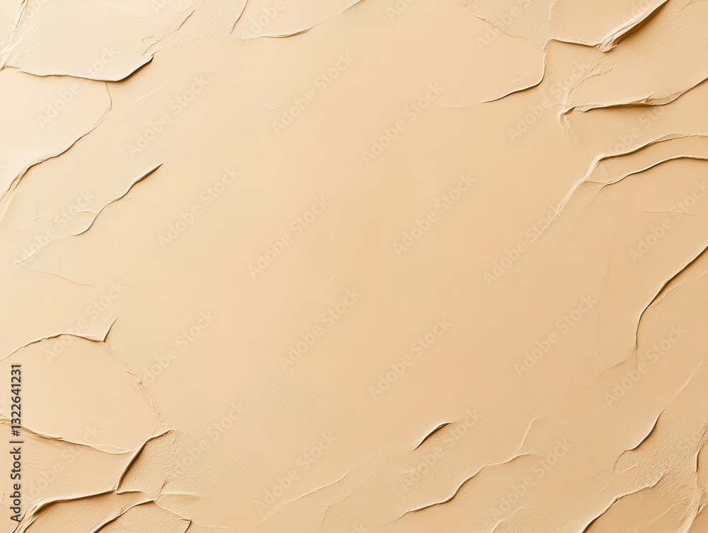 Poster textured beige background with subtle grooves and lines, ideal for design use