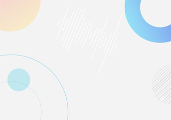 Clean yet complex layering of soft hues and precise structures.