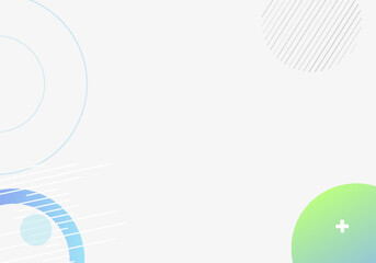 Elegant layering of color and form, producing a refined composition.