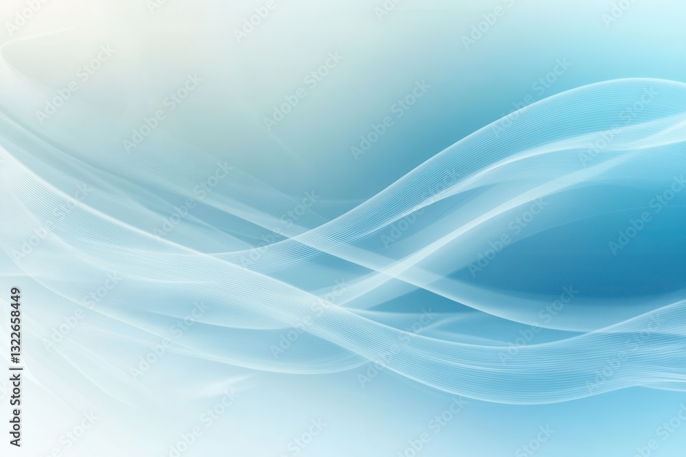 Poster Modern veterinary background design with gradient lines for mobile vet service banner
