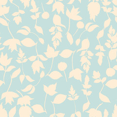 Tropical pattern, floral, leaves. Digital print in Repeat (rapport), Resolution 300 DPI, ideal for fashion, decoration and stationery.