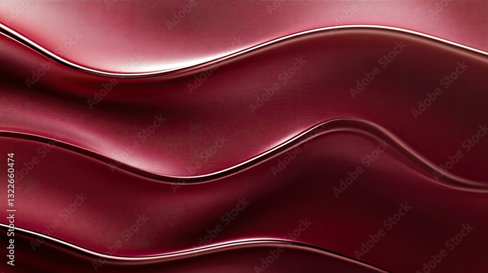 Aufkleber abstract red wave pattern background texture design graphic illustration