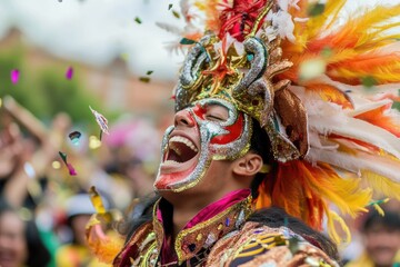 Rosenmontag festivity - German heritage, Danish celebration, Austrian tradition, Shrove Monday joy, festive parade, cultural gathering, carnival costumes, cheerful atmosphere, event joyful festivity.