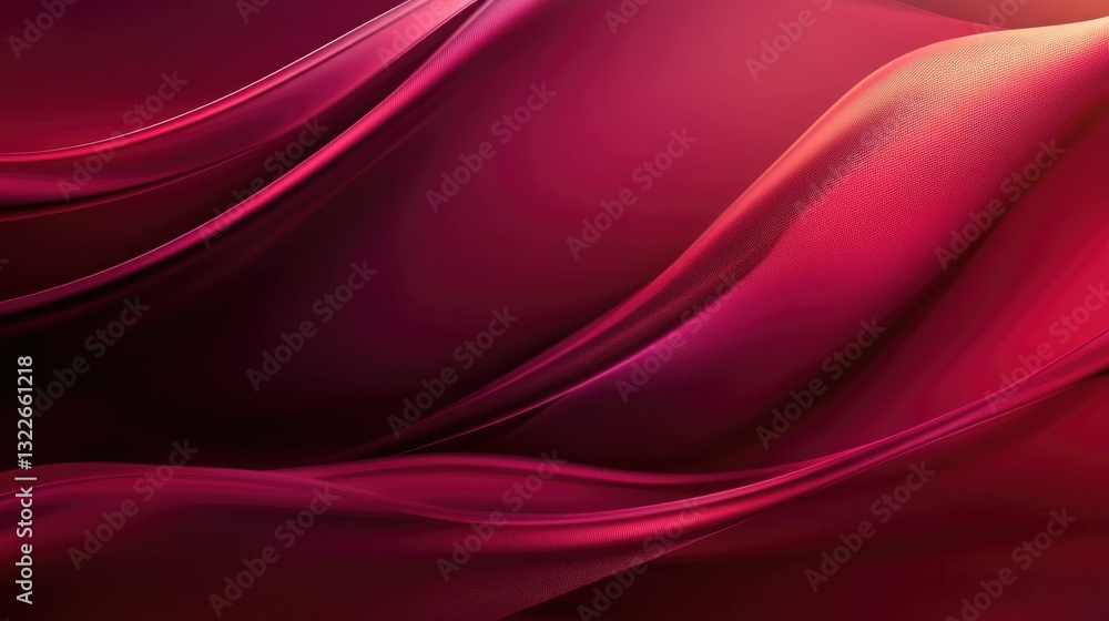 Poster abstract red and pink draped fabric background texture image