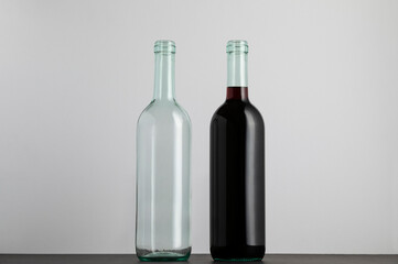 The Duality of Wine Bottles