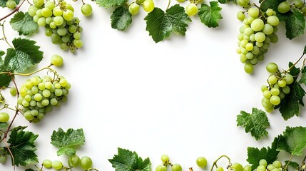Grapes isolated