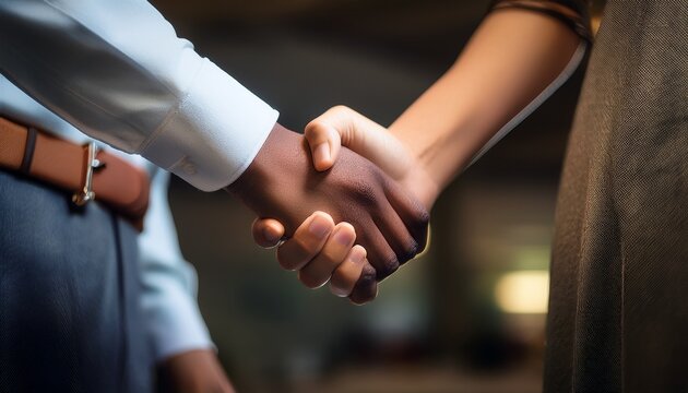 Embrace the power of a meaningful handshake.  