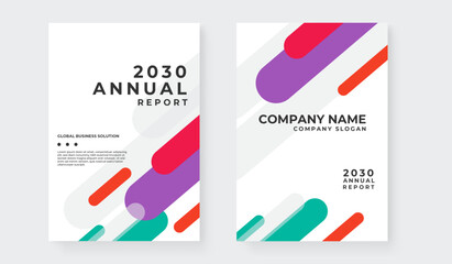 Business company profile brochure template