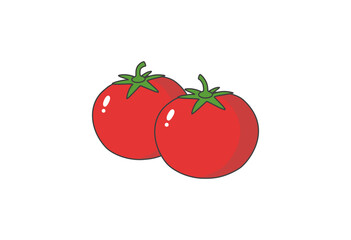 トマト, 野菜, 食材, 果菜, フルーツトマト, ミニトマト, 畑, 農業, 収穫, 無農薬, オーガニック, サラダ, パスタ, ピザ, スープ, ケチャップ, トマトジュース, 健康, 栄養, リコピン, ダイエット, フードイラスト, 料理, 食品, 夏野菜, ベジタリアン, ヴィーガン, スーパー, 食卓, 市場, 赤, フルーツ,ベクター