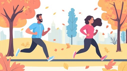Active Couples in Autumn