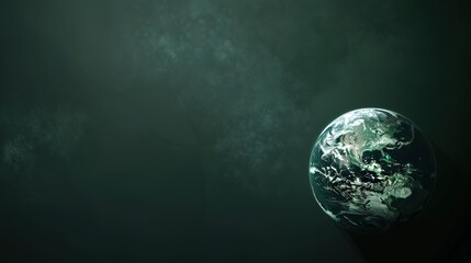 Fototapeta premium Environmental Protection Background of Earth Day: Analysis of Current Situation, Challenges and Actions