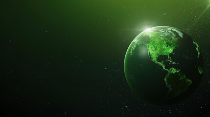 Fototapeta premium Environmental Protection Background of Earth Day: Analysis of Current Situation, Challenges and Actions
