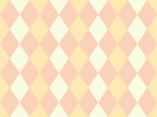 Elegant pastel diamond pattern.  Perfect for backgrounds, website design, or textile prints.  Soft, subtle colors evoke feelings of calm and sophistication.