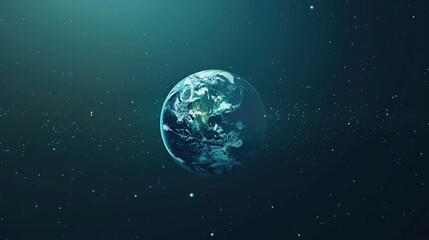 Fototapeta premium Environmental Protection Background of Earth Day: Analysis of Current Situation, Challenges and Actions