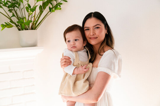 Mother daughter portrait 