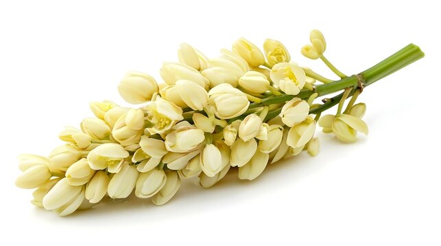 Mafai or Baccaurea ramiflora isolated on white