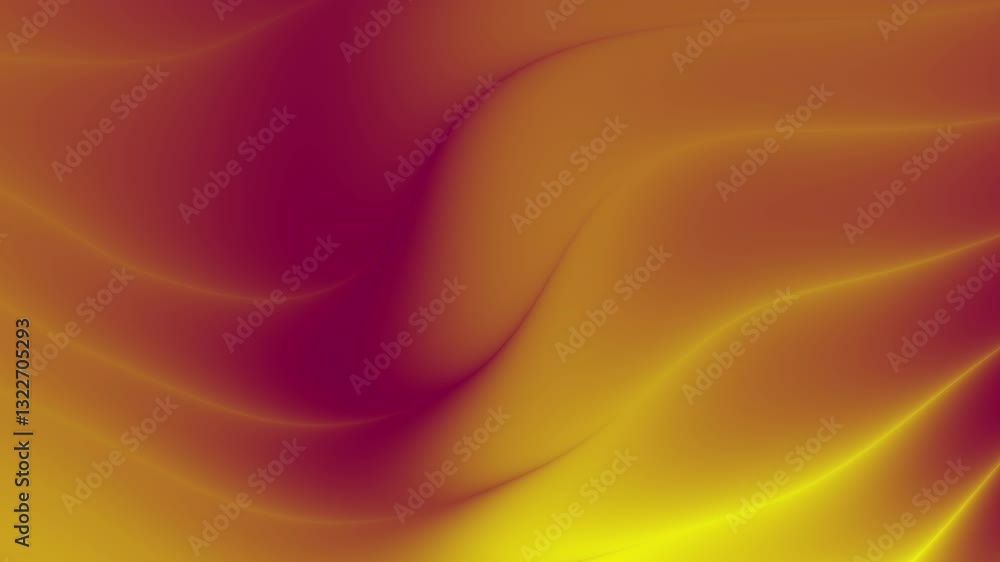 Poster abstract warm gradient: an abstract, flowing design featuring a warm gradient of red and yellow hues