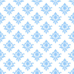 Medallion damask repeat pattern.damask floral seamless vector. floral pattern design ornament.