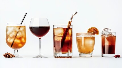 Variety of Refreshing Drinks