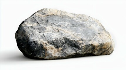 Obraz premium Rock isolated on white background