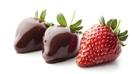 Generative AI Chocolate-covered strawberries