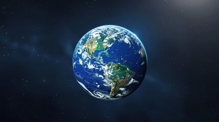 Naklejka premium The Awareness - Awakening Background of Earth Day: From Cognitive Germination to a Global Action Wave