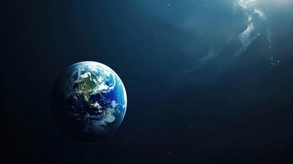 Fototapeta premium The Awareness - Awakening Background of Earth Day: From Cognitive Germination to a Global Action Wave