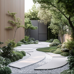 entrance to the house