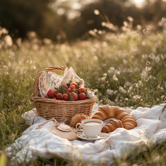 picnic in the garden
