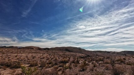 A scenic drive through Big Bend National Park in the Chihuahuan desert of west Texas.