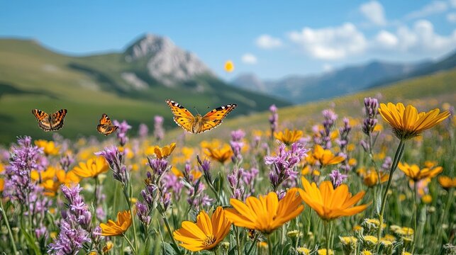 The importance of pollinators, such as bees and butterflies, in maintaining healthy ecosystems, supporting crop production, and promoting biodiversity.